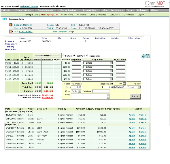 Medical Billing System